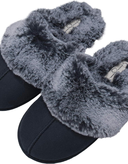 Load image into Gallery viewer, Women'S Comfy Faux Fur House Slipper Scuff Memory Foam Slip on Anti-Skid Sole
