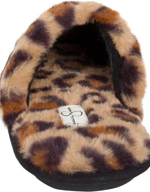 Load image into Gallery viewer, Women'S Comfy Faux Fur House Slipper Scuff Memory Foam Slip on Anti-Skid Sole
