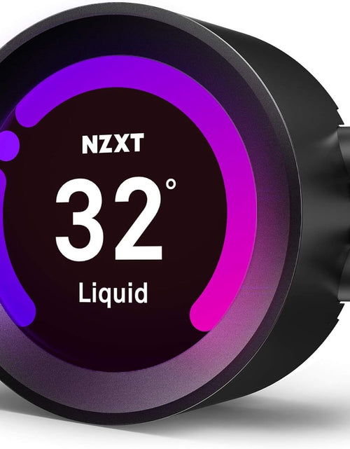 Load image into Gallery viewer, Kraken Z73 360Mm - RL-KRZ73-01 - AIO RGB CPU Liquid Cooler - Customizable LCD Display - Improved Pump - Powered by CAM V4 - RGB Connector - Aer P 120Mm Radiator Fans (3 Included)
